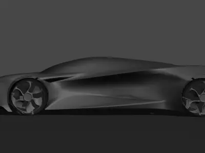 Concept Autumobile Free 3D model