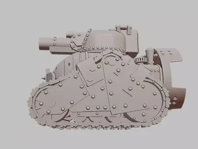 Grot Bomb Tank 3D Printable Model 3D print model