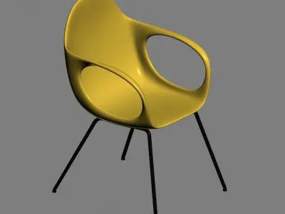chair 180 3D model
