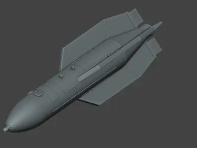 RUSSIAN PBK-500U DREL GLIDE BOMB 3D print model