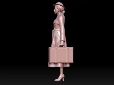 woman 3D print model order