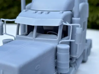 Peterbilt 389 - scale model kit for resin 3D printers 3D print model