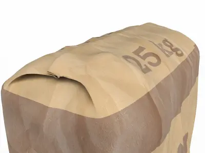 cement bag 3D model