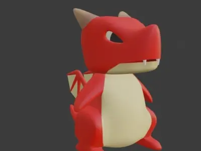 Baby Dragon 3D model purchase