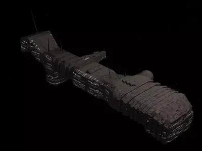 Future Spaceship No1 3D model