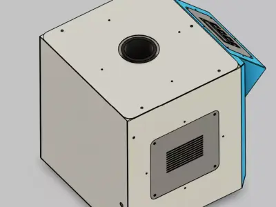 Steripot Laboratory Glass Bead Sterilizer 3D model