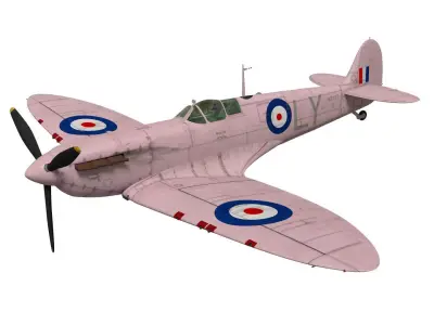 Supermarine Spitfire Mk-Ic PRU 3D model