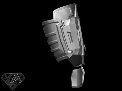 Combat arm protection night sentinel 3D print model