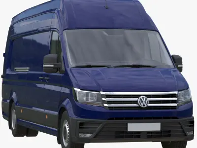 VW Crafter 50  Van L5H4 MAXI  3D model