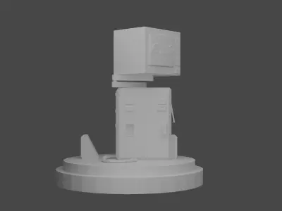 Cute Robot 3D print model