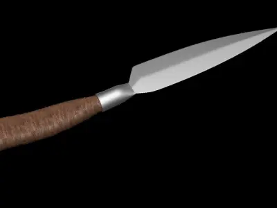 weapons 3d models pack in blender Low-poly 3D model