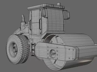 Bull dozer  3D model