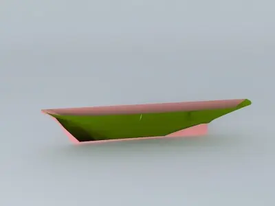 working boat Free 3D model