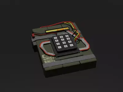 C4-Bomb 3D model
