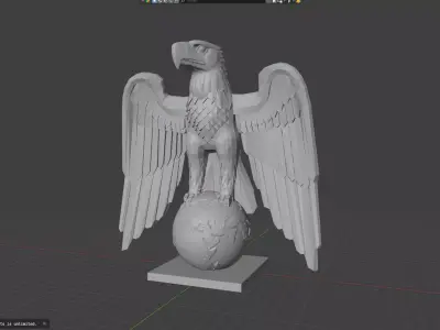 Germania - Reich Adler WW2 3D model