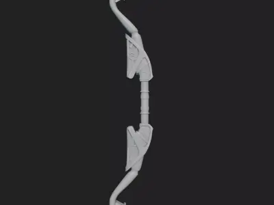 Bow Base Meshes 36 Free 3D model