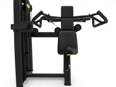 Technogym - Selectorised - Shoulder Press 3D model