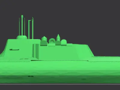 North Korea Sinpo-C aka Mod Romeo SSB Hero Kim Kun Ok 3D print model