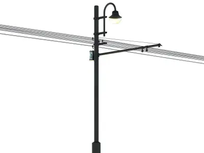 Street light 001 3D model