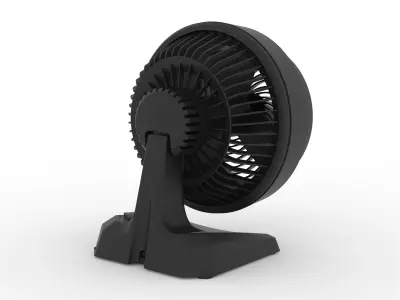 Table Fan Low-poly 3D model buy