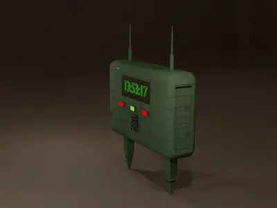 Timer Detonation Explosive 3D model