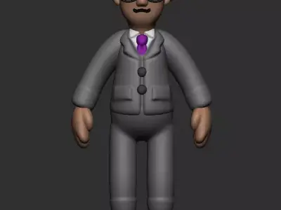 human Free 3D model