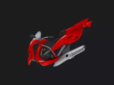  Aircraft 3D Model for Games  Animation 3D model
