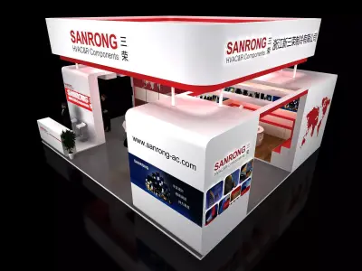 Exhibition - Area - 9X8-3DMAX2012-0117 3D model