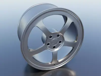 3D model rim wheel part3 3D model