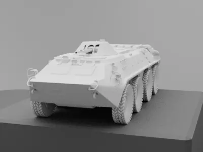  BTR - 70  3D model