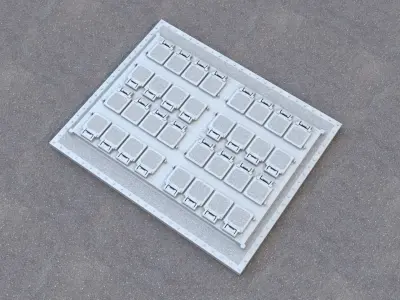 Mark 41 Vertical Launching System  3D model