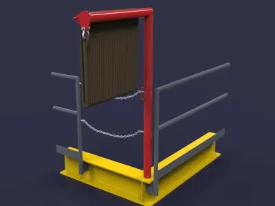 Escape rope Free 3D model