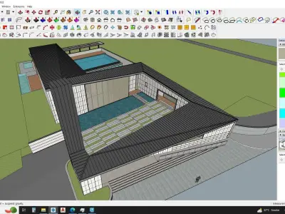 A Virtual Voyage in Contemporary Art - Museum 3D Model 3D model