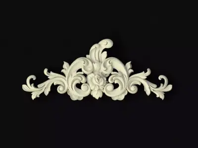 dekor ornate ornament 3D model