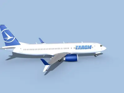Boeing 737-800 Max TAROM 3D model