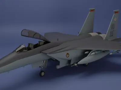 McDonnell Douglas F-15E Strike Eagle 3D model get