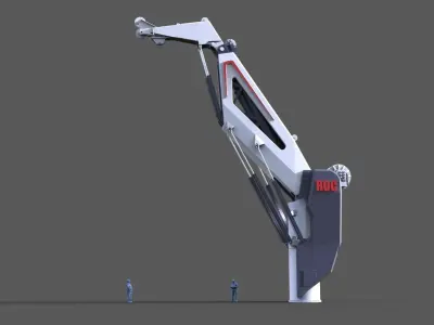 Offshore crane ROC 3D print model