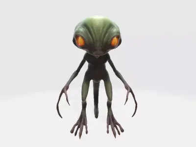 Alien 3D model 24