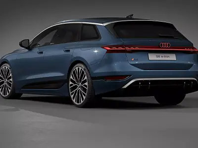 2025 Audi S6 Avant e-tron 3D model