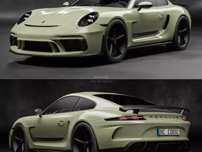 Porsche 911 Gt Free 3D model