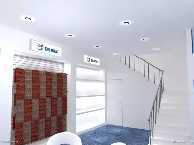 Exhibition - Area - 9X12 3DMAX2009-06 3D model