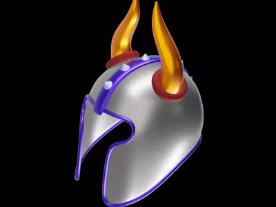 Warrior Helmet Free 3D model