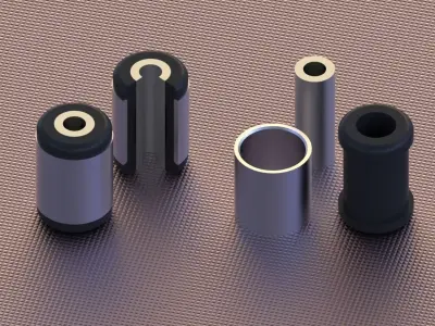 Arm Lower Colar Bush Free 3D model