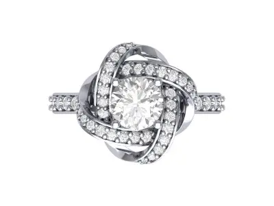 Wedding Ring 3D print model 92