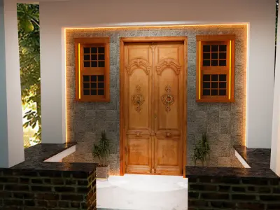 Temple exterior 3D model