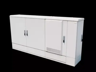 E10s Electrical Box 08 3D model