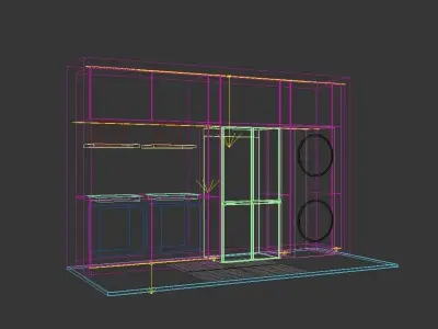 LG Kitchen showcase 3D model