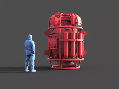 Diving Bell for Seabex One 3D print model