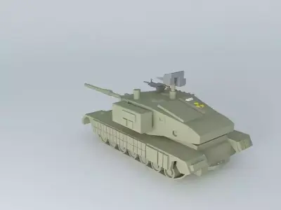 tank jolamaN Free 3D model