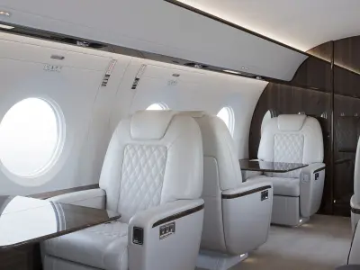 Business Jet Interior 3D model